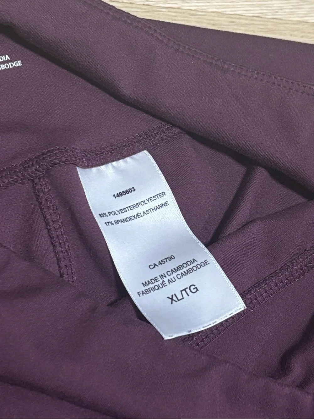 Danskin (XL) Ultra High Ankle Legging Tight with Pockets Midweight Soft Brushed - Picture 8 of 15